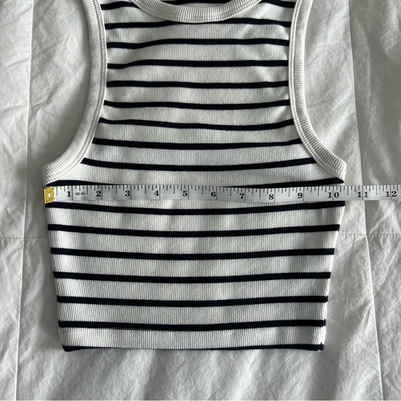 Zara Stripe Crop Top - Picture 8 of 13